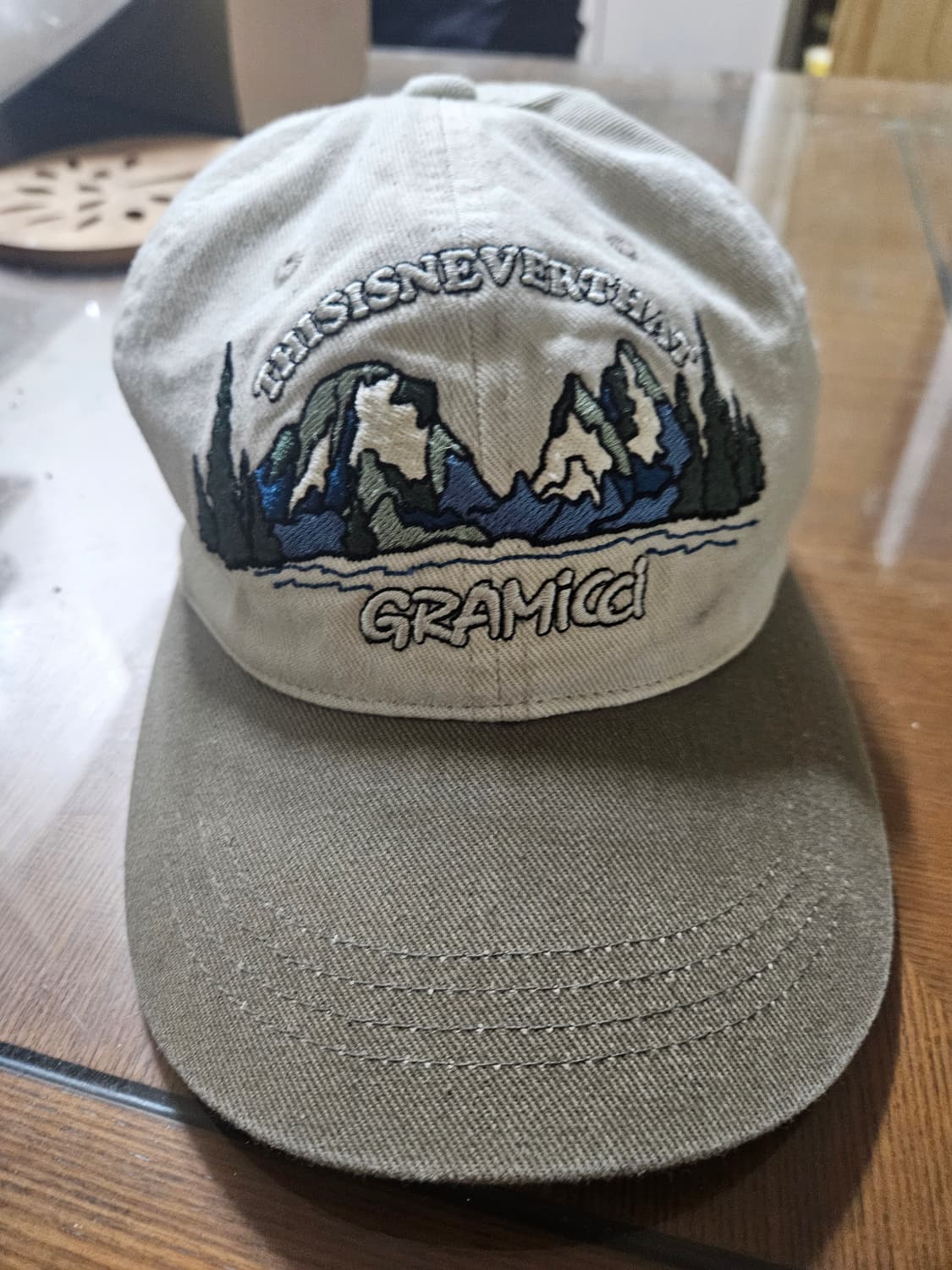 디네댓 그라미치 마운틴 캡 카키 상품이미지1