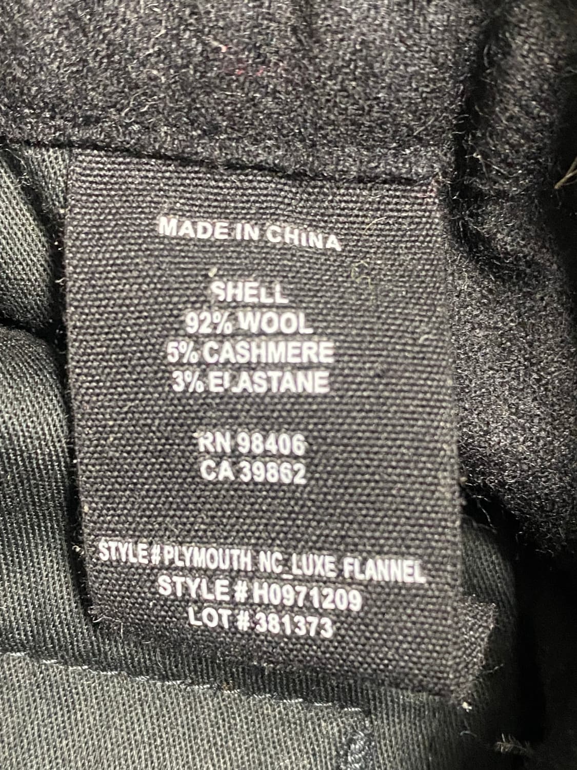 Theory 블랙 울 캐시미어 혼방 바지 31 상품이미지3