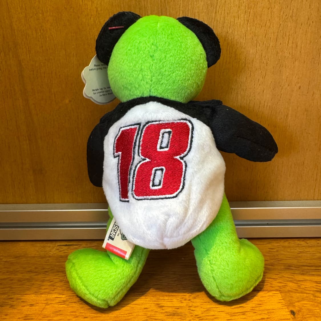 NASCAR TEAM SPEED BEAR #18 (Neon Green) 상품이미지2