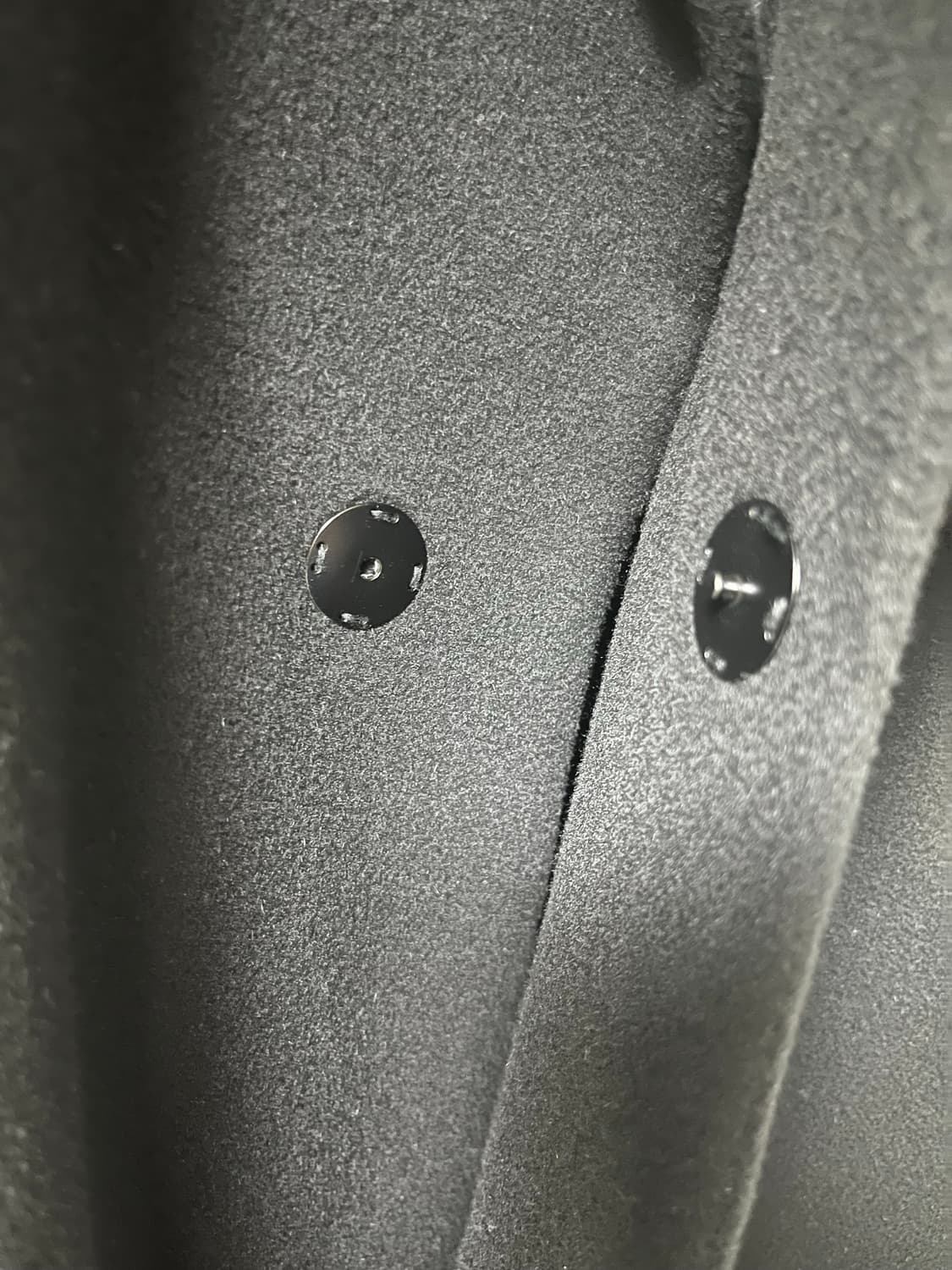 솔리드옴므 블랙 캐시미어 로브 코트 46사이즈 상품이미지4