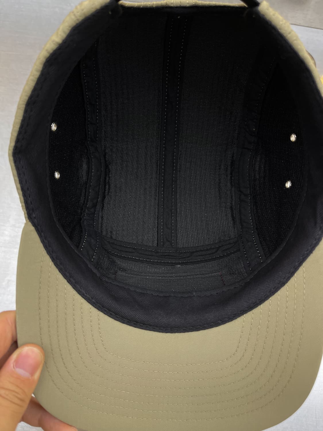 슈프림 15aw컨투어 스티치 캠프캡 상품이미지4