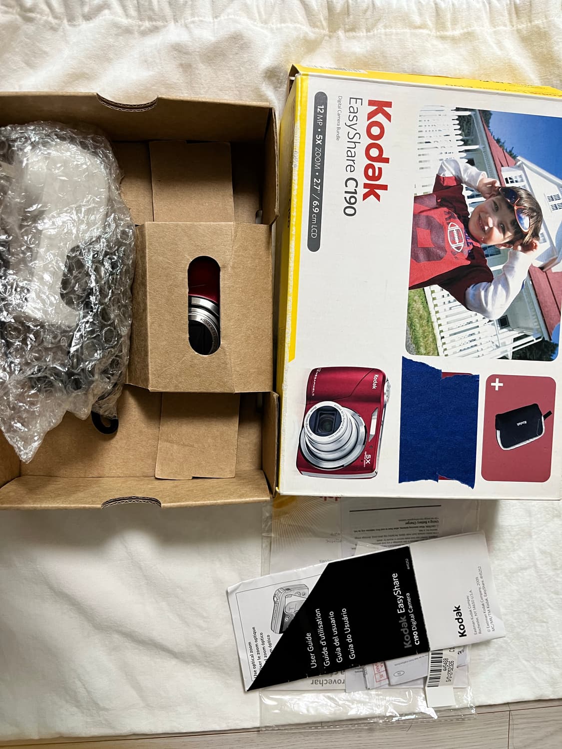 코닥 c190 레드  빈티지디카 디카 박스 상품이미지7