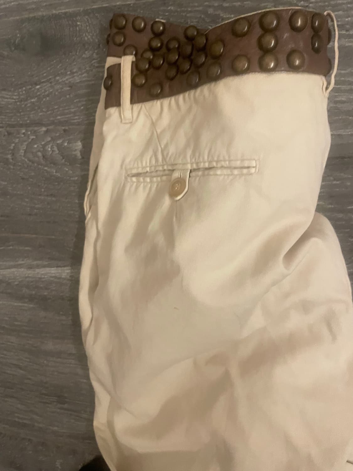 마르지엘라 07ss 레더 벨트 트라우저 상품이미지3