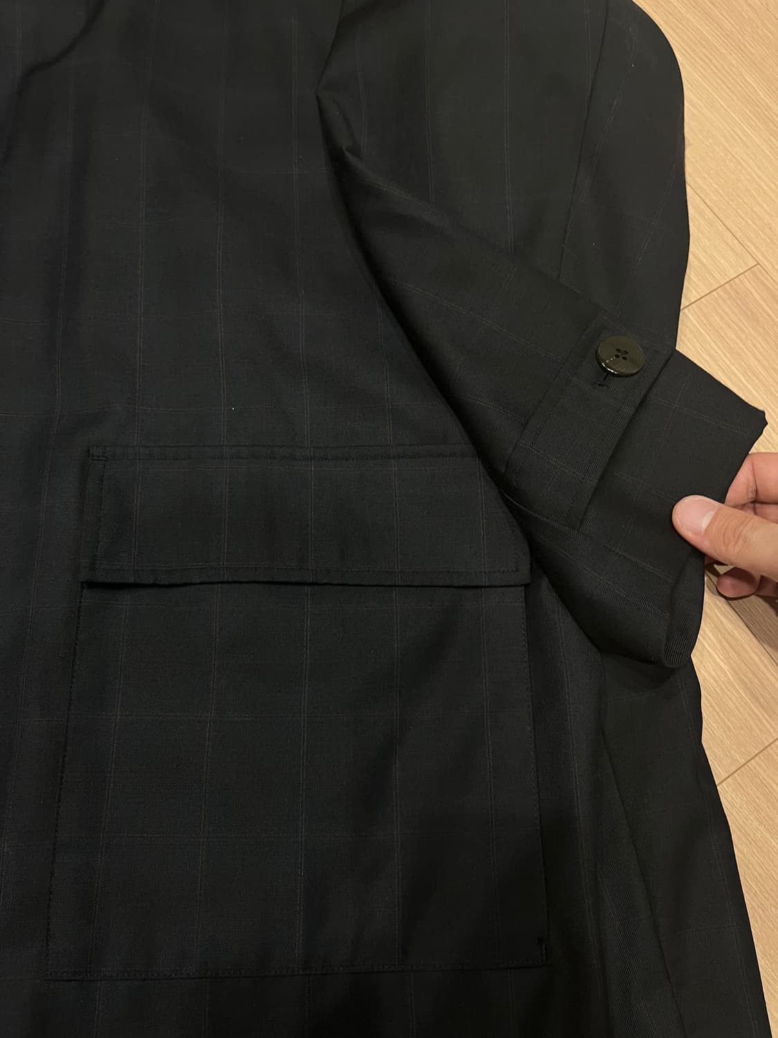 Beams Lights Check Pattern Coat (L) 상품이미지7
