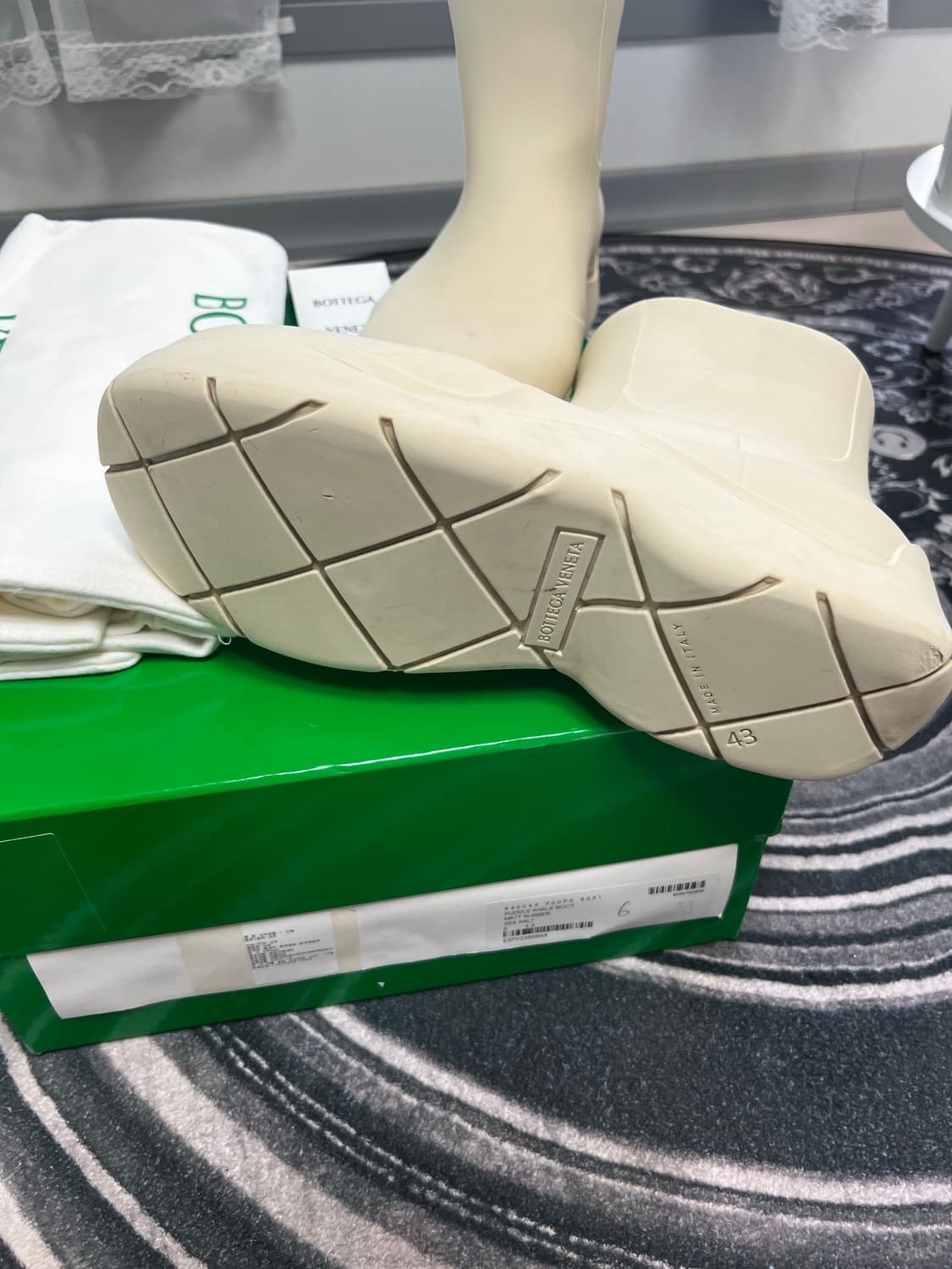 보테가베네타 퍼들부츠 씨솔트43(275-285) 상품이미지3