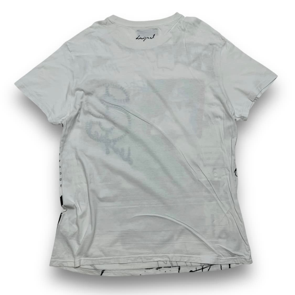 데시구알 S 매니악 동상 그래픽 아트 반팔 티셔츠 상품이미지3