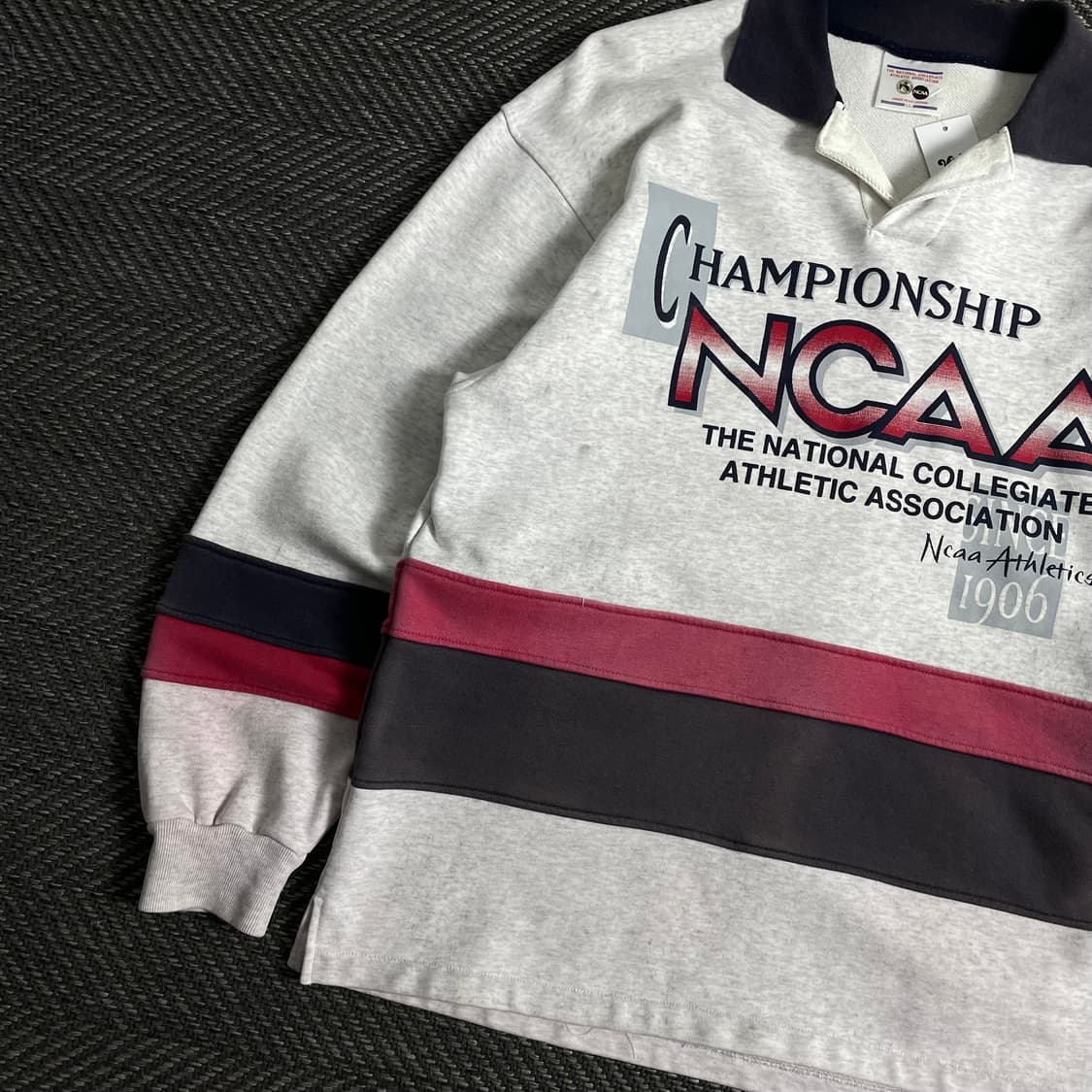 데상트 NCAA 올드스쿨 빈티지 컬리지 럭비 셔츠o 3689 상품이미지3