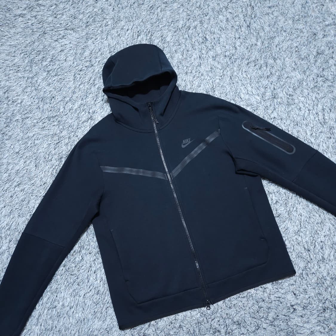 나이키) XL 남자 테크플리스 후드집업 / 왕눈이샵 상품이미지2
