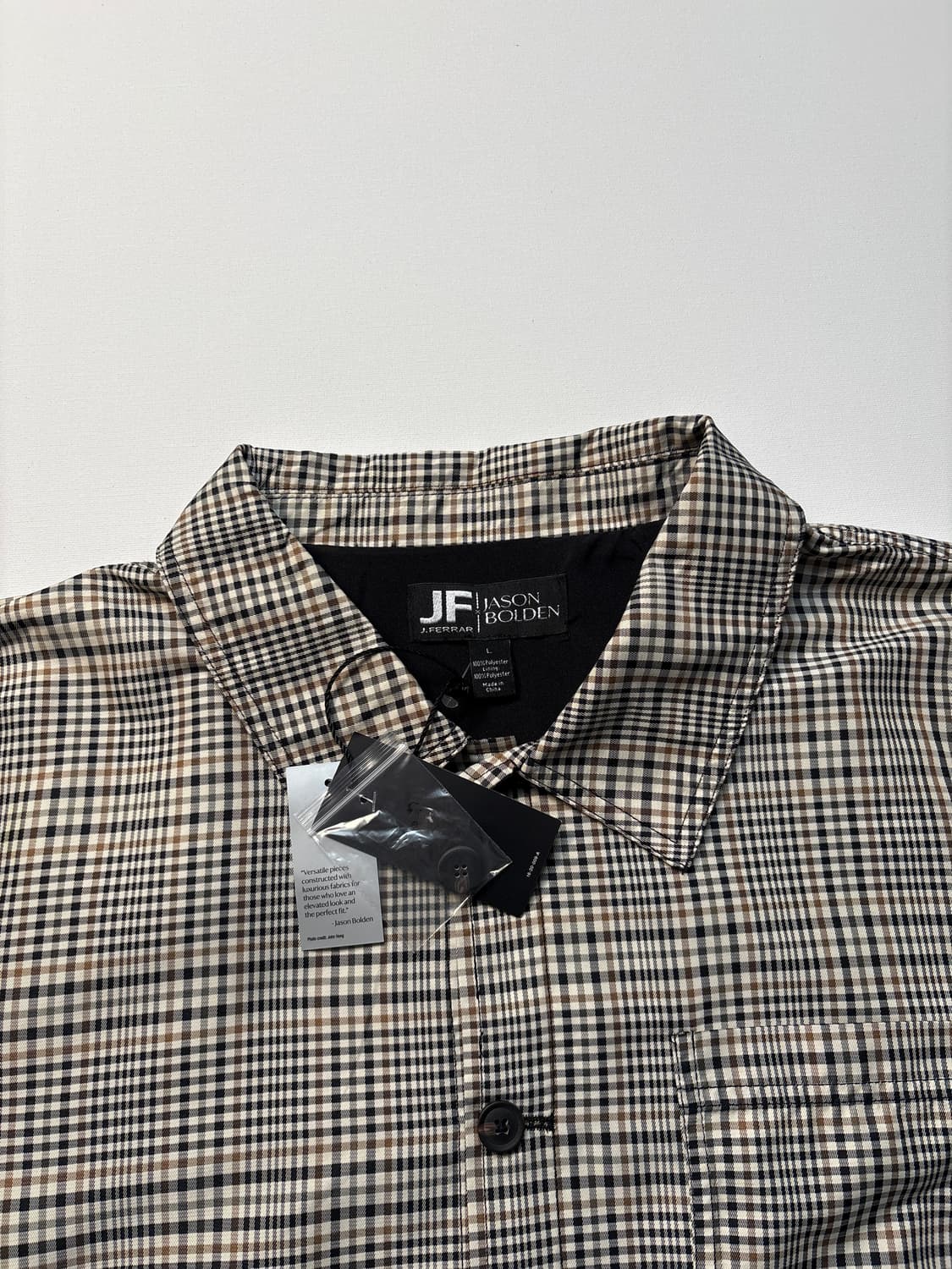 [L] JF / Jason bolden 체크패턴 자켓 상품이미지2