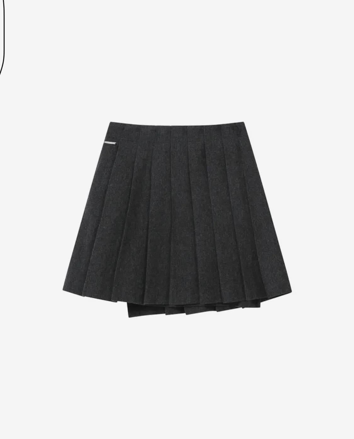 미세키서울 Wabi origami pleats midi skirt  상품이미지2