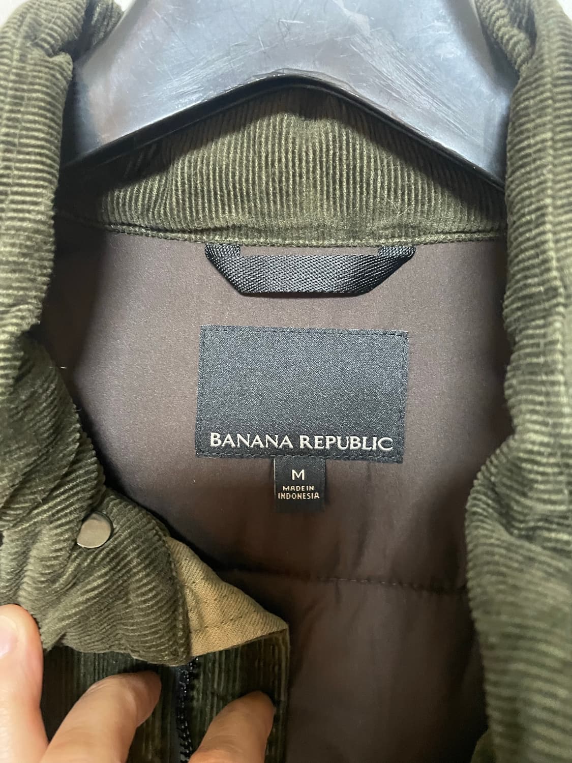 Banana republic 코듀로이 vest (솜패딩) M 상품이미지3
