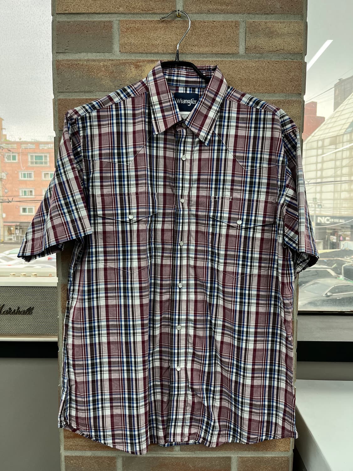 랭글러 웨스턴 체크 셔츠  상품이미지7