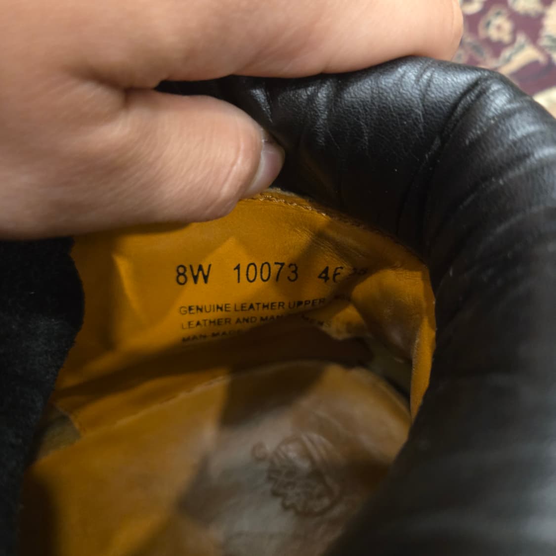 팀버랜드 6인치 블랙 8w 260-265 상품이미지9