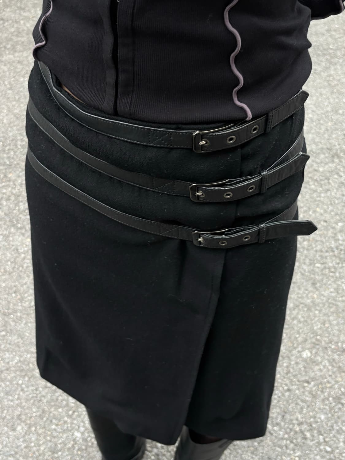 마이클코어스 벨티드 스커트 상품이미지2