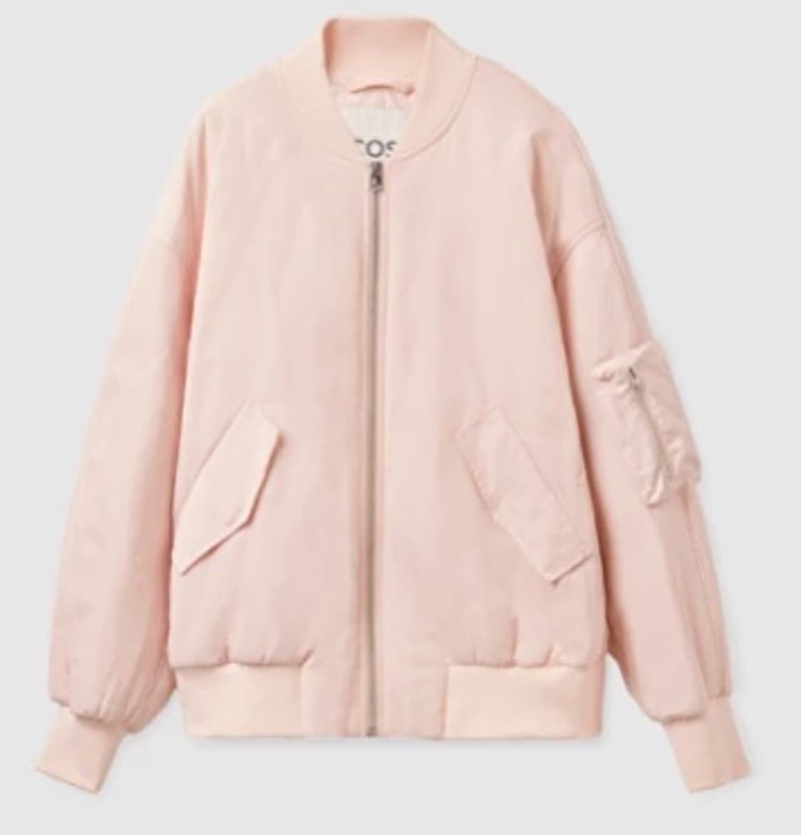 COS 코스 딸기우유 봄버 자켓 L사이즈(105-110사이즈) 상품이미지3