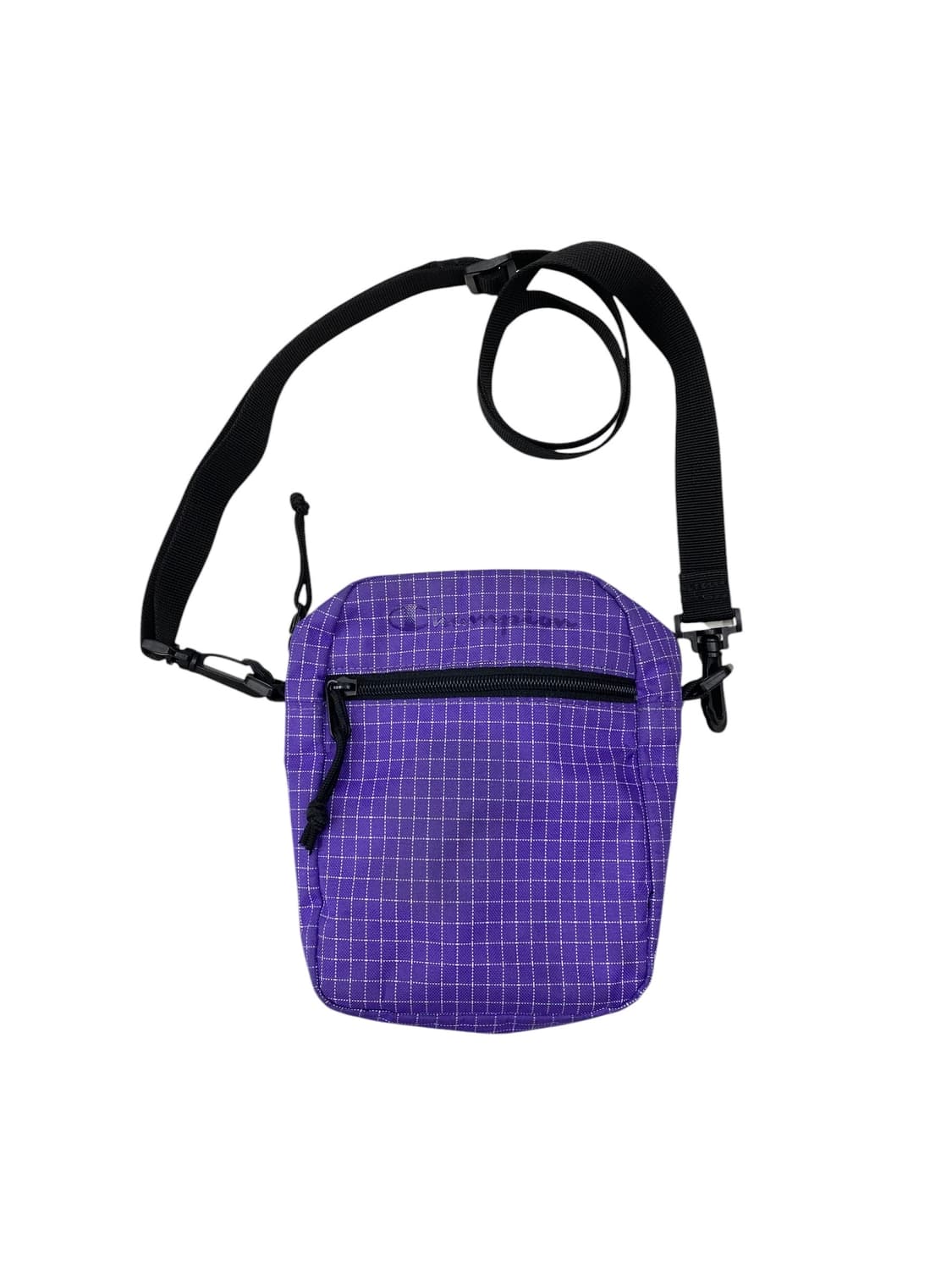 챔피온 크로스백 퍼플 체크 상품이미지1