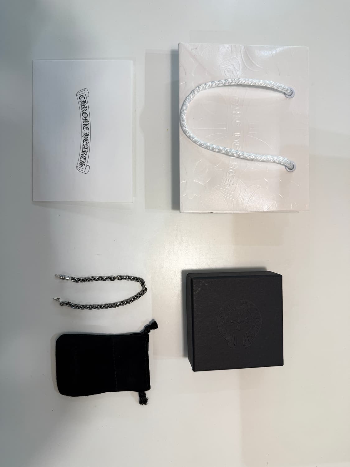 크롬하츠 페이퍼 팔찌 스몰 7인치 상품이미지2