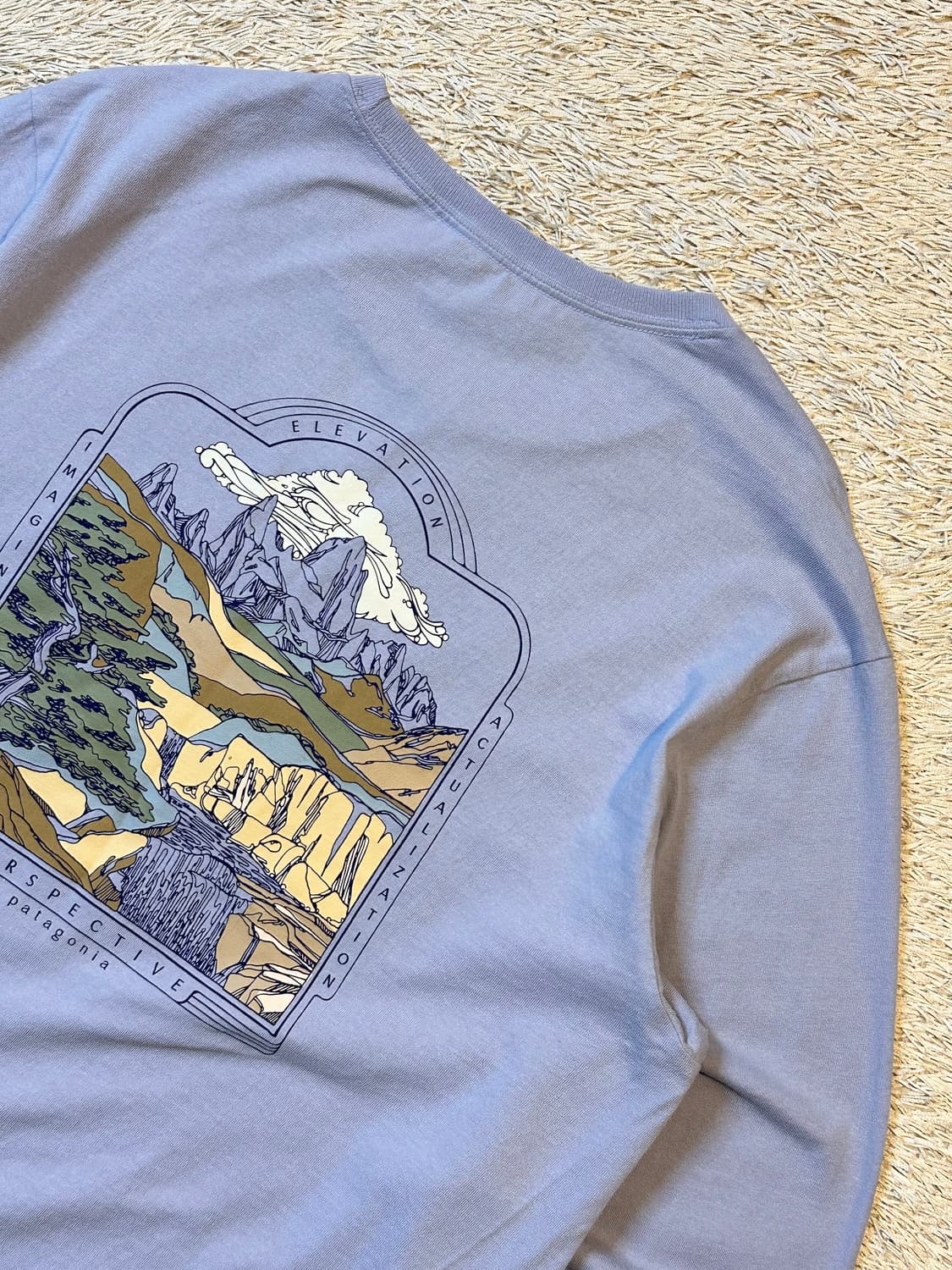 파타고니아 50 YEAR 리사이클드 코튼 포켓 롱슬리브 긴팔 상품이미지5