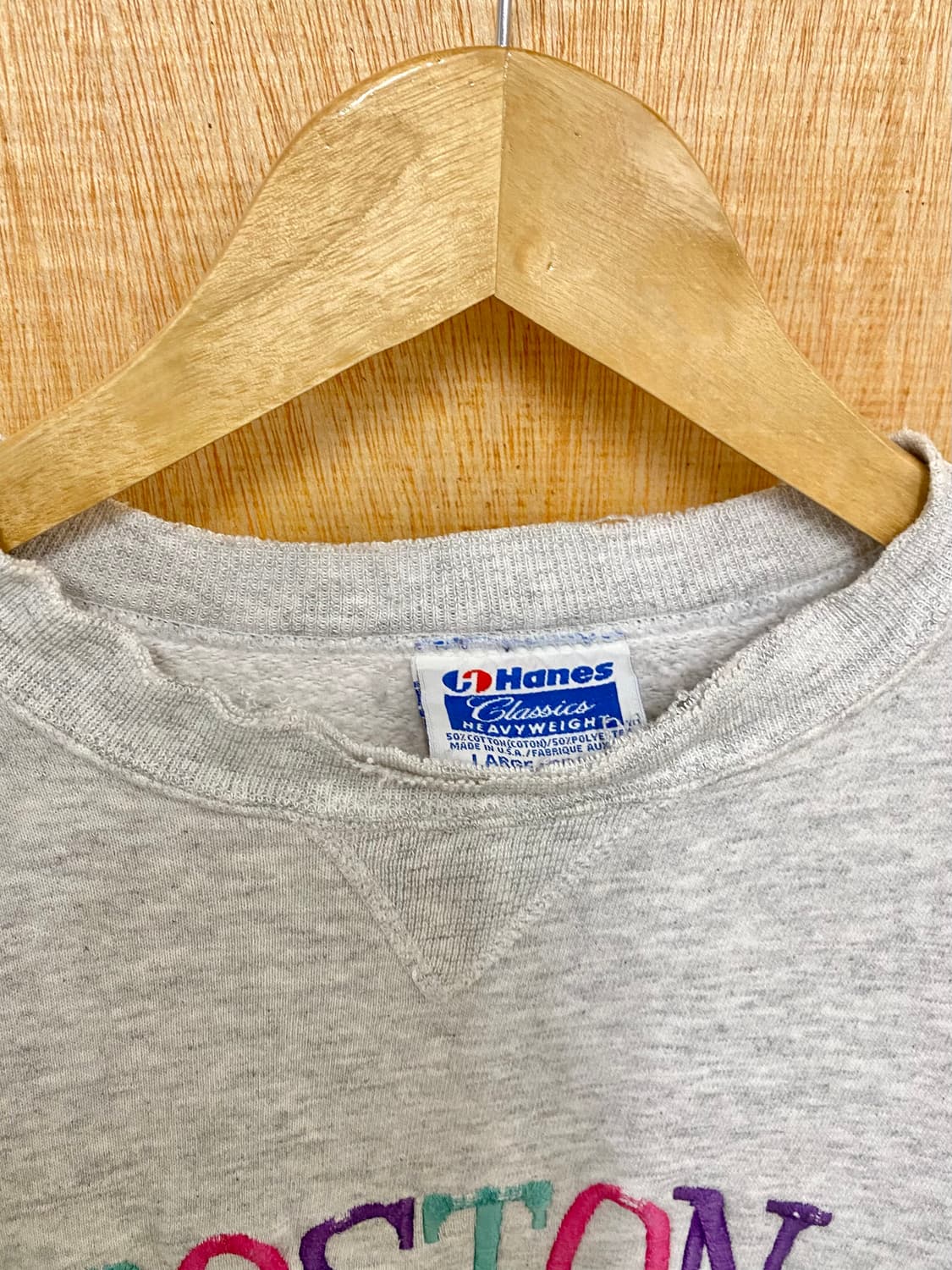 80s HANES boston sweat shirt 상품이미지6