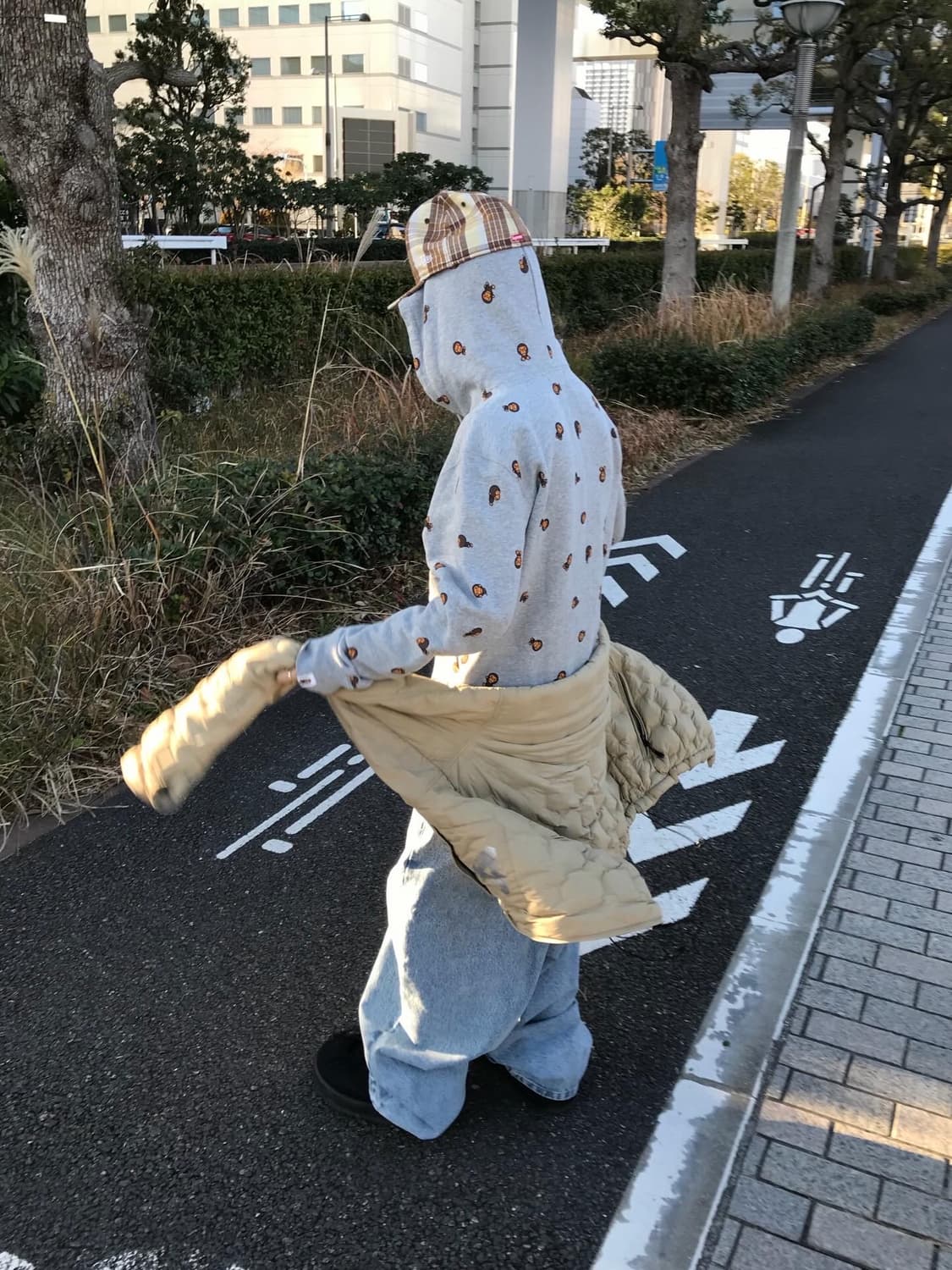 Bape Baby Milo Full Pattern Hoodie 상품이미지2