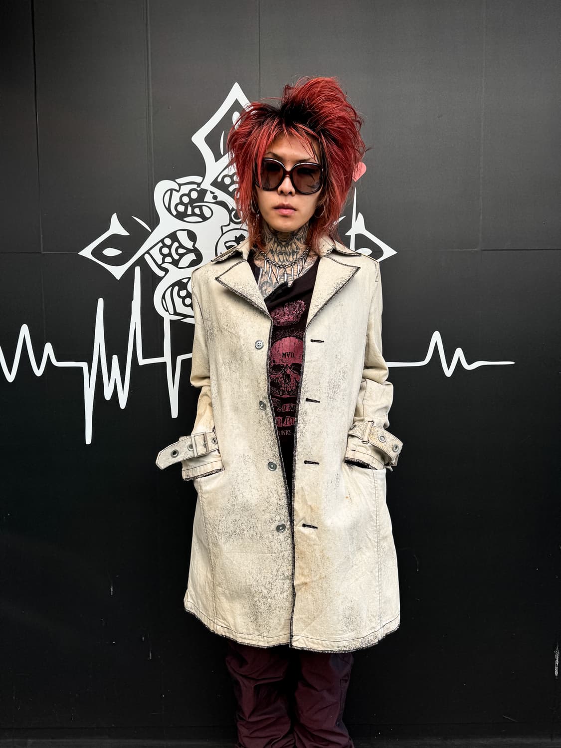 IN THE ATTIC – Dirty Washed Coat 상품이미지1