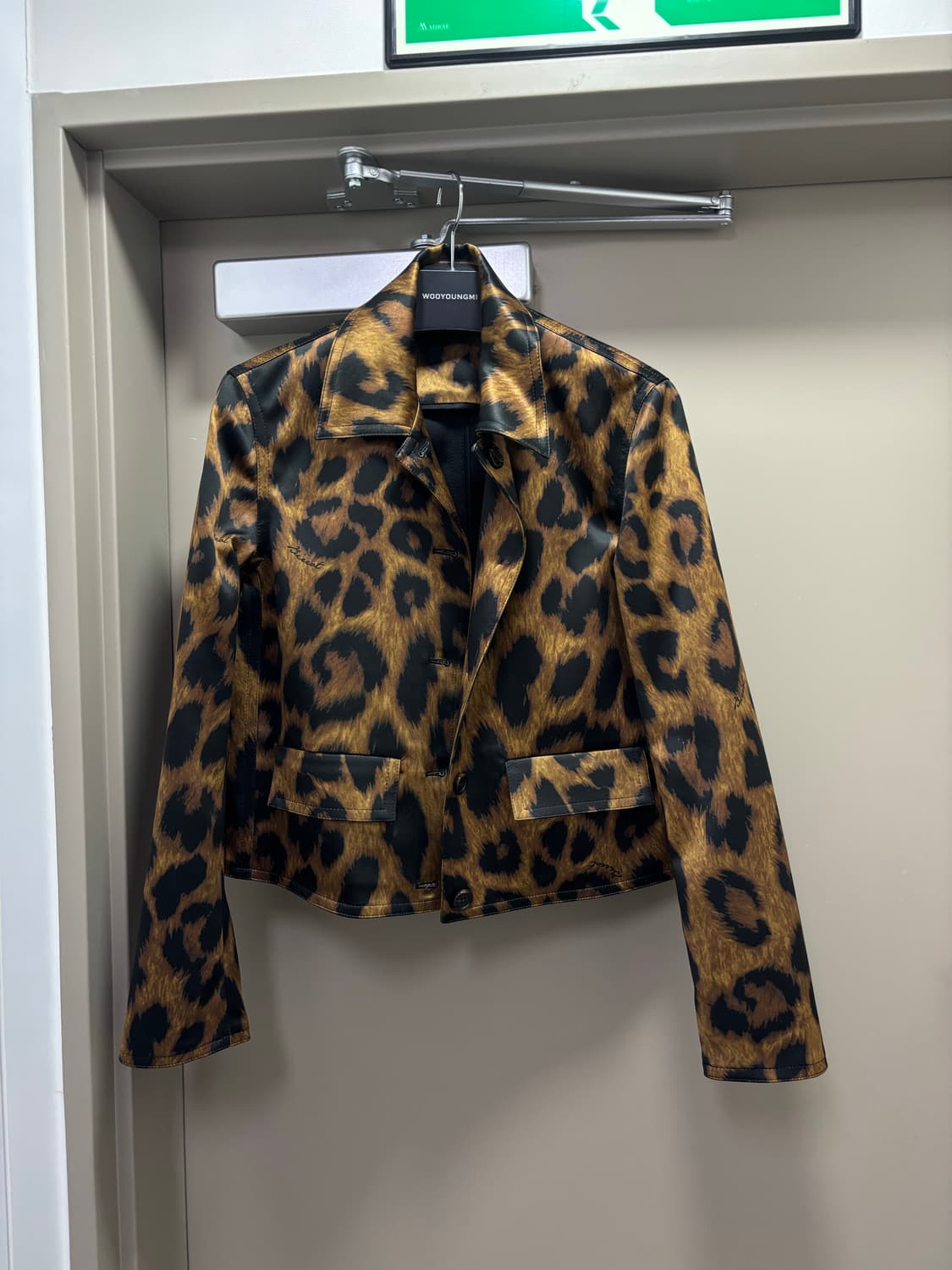 비롯 25SS Bidan Jacket 레오파드 상품이미지6