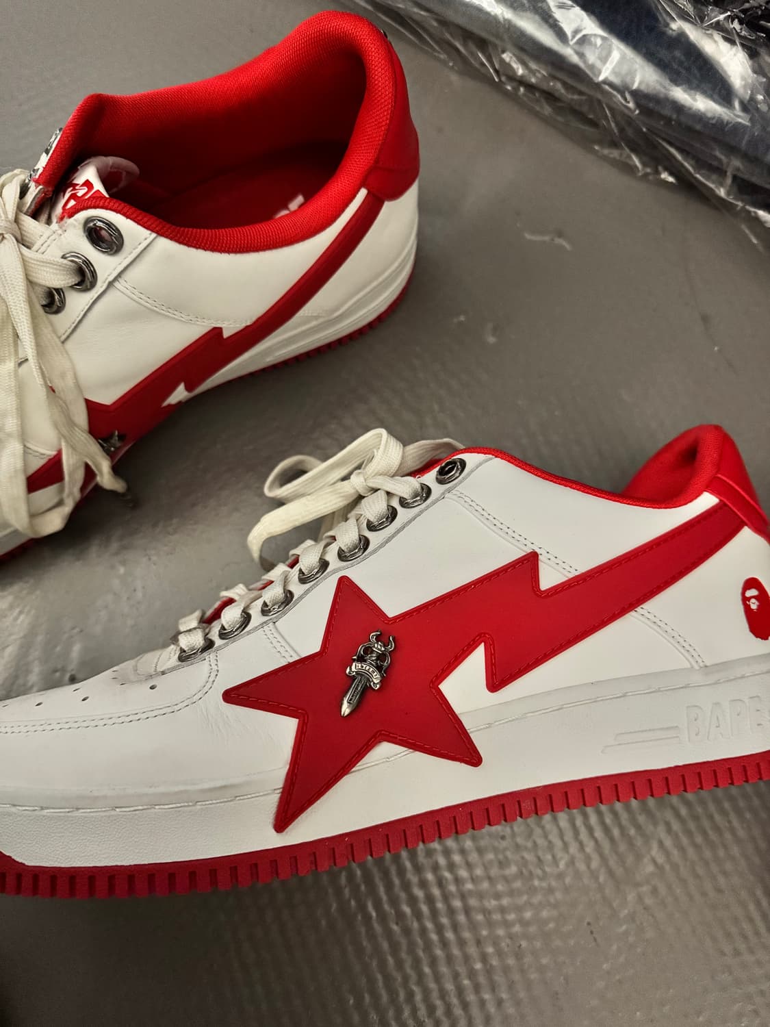 크롬하츠 베이프스타 레드 상품이미지4