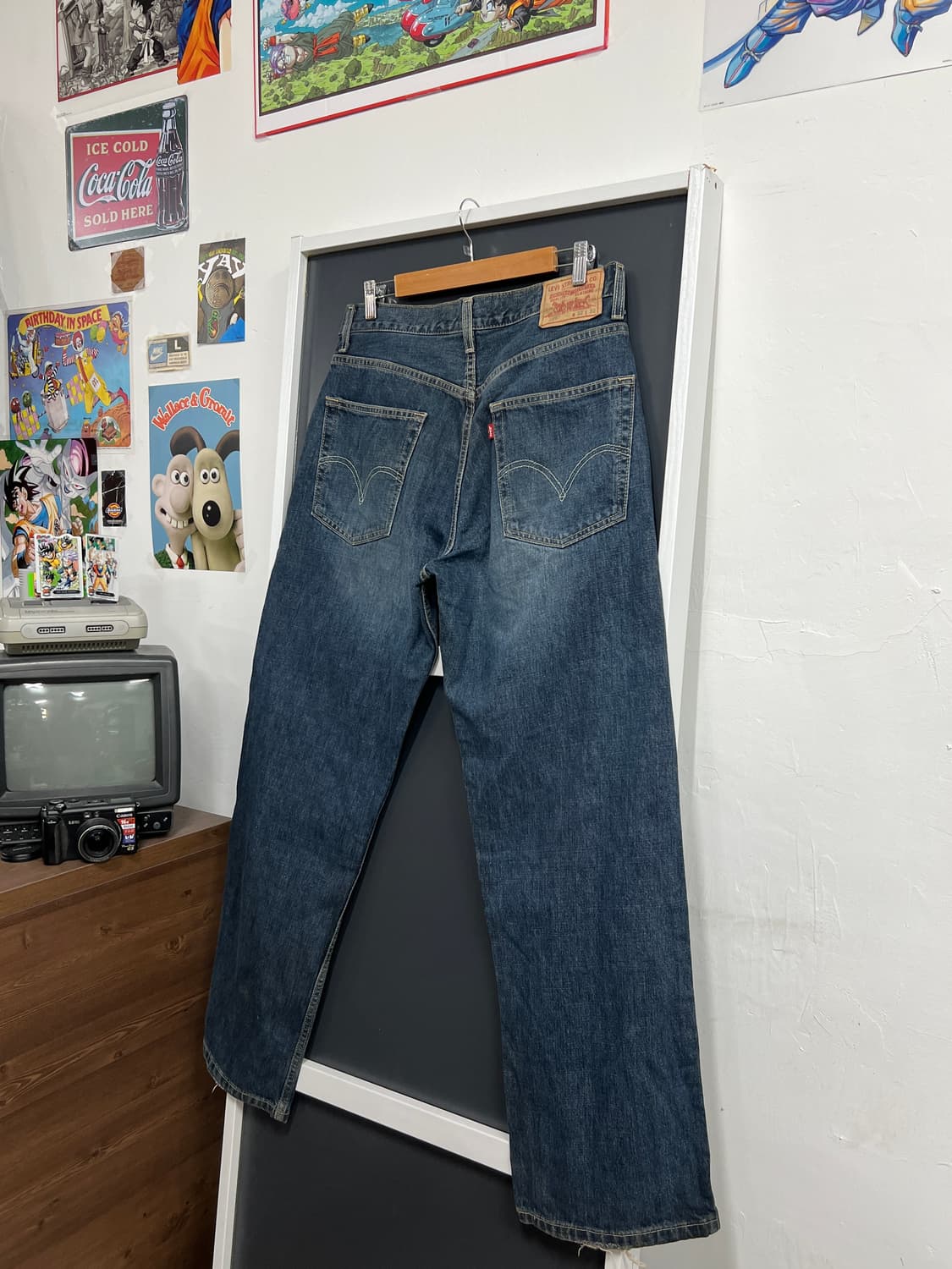 00‘s Levis 리바이스 569 루즈 스트레이트 데님 팬츠 상품이미지1