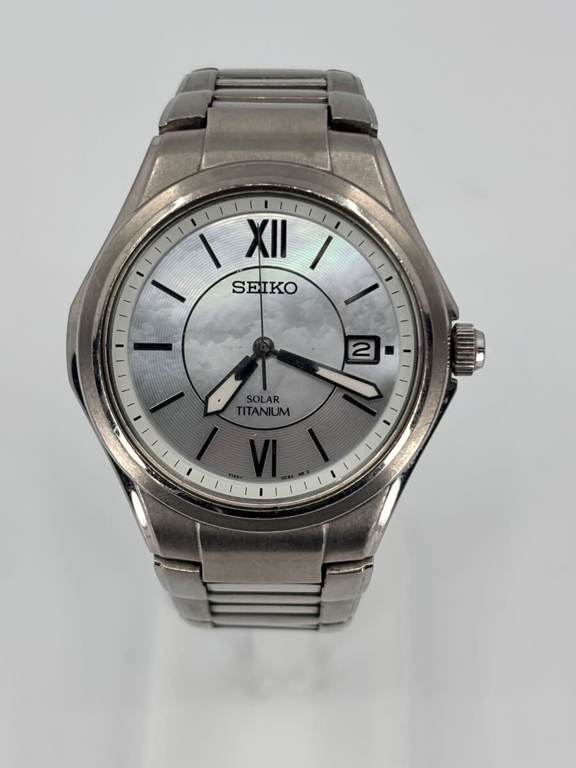 ​[초경량/세이코] 배터리 걱정 없는 티타늄 솔라 시계 상품이미지4
