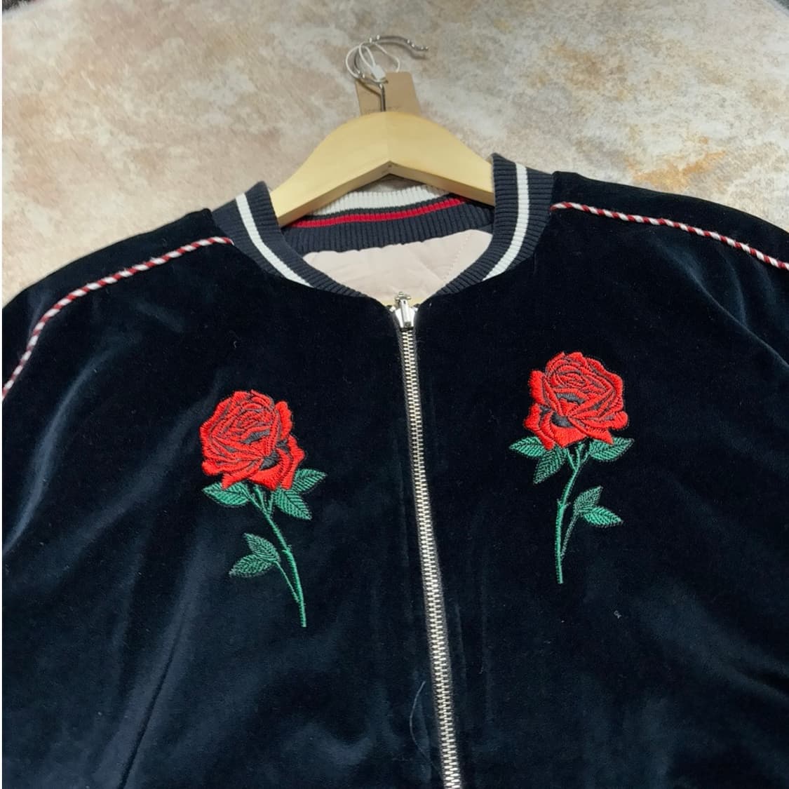 산드로 리버서블 봄버 자켓 상품이미지5