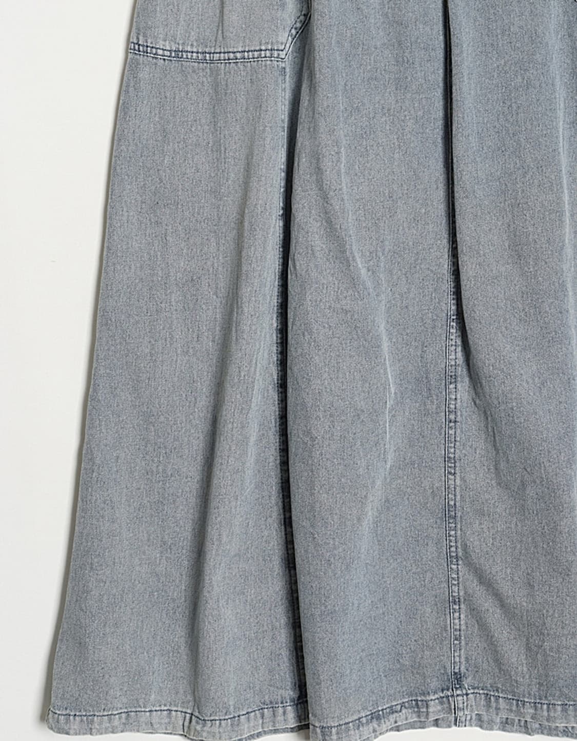 RAM LOSSA LightDenim Flared Skirt (28~29 상품이미지4