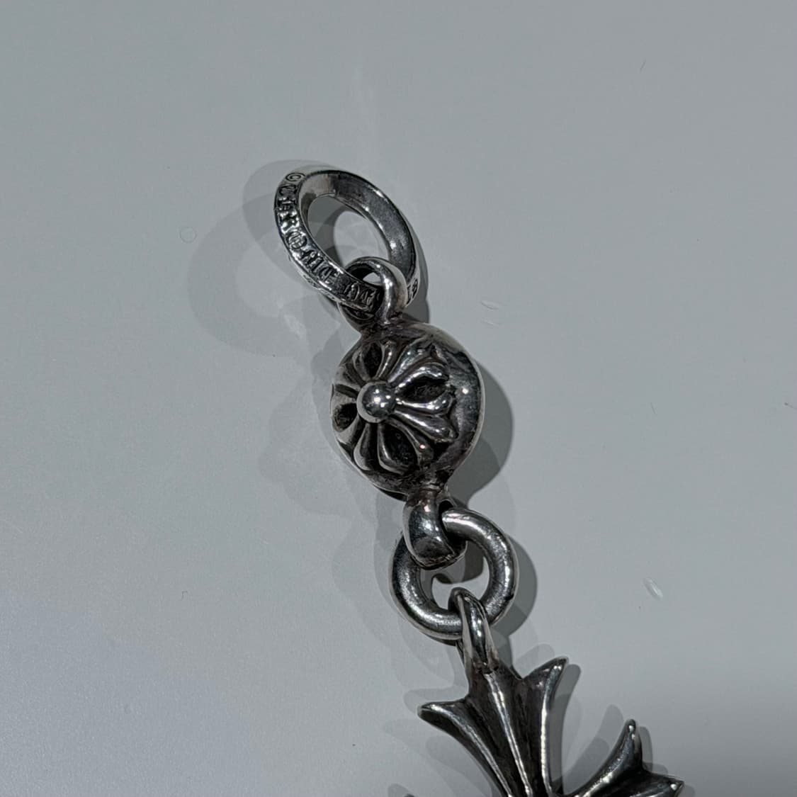 (A+/OS) / 크롬하츠 원볼 타이니 CH 크로스 실버  펜던트 상품이미지4