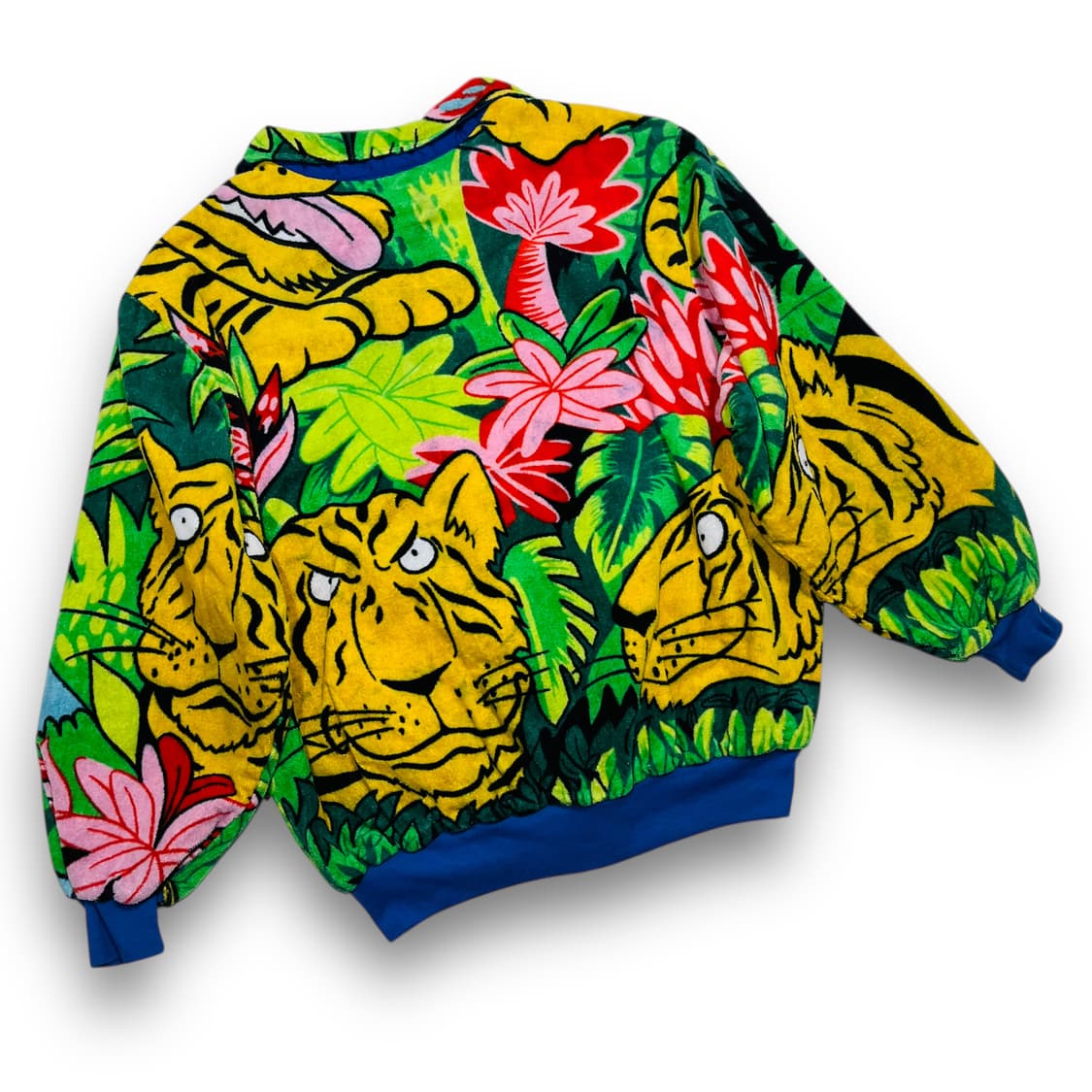 Tropical Jungle Tiger Vintage Jacket 상품이미지3