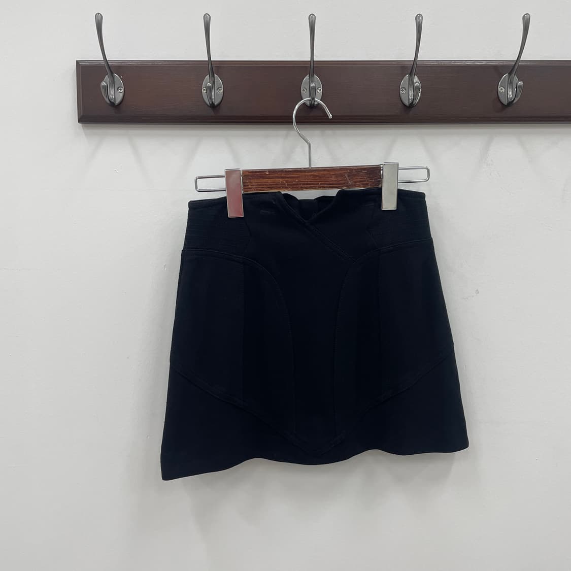 알렉산더왕 블랙 미니 스커트 치마 상품이미지2