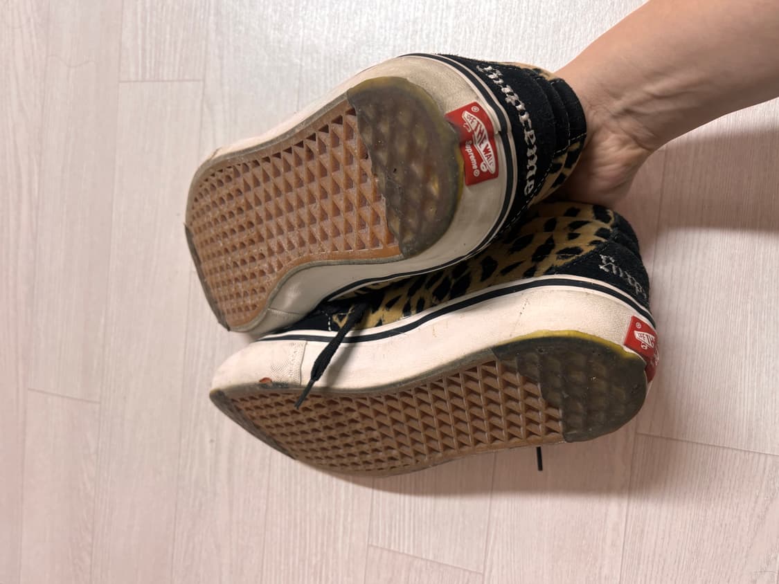 슈프림 반스 레오파드 블랙 상품이미지2