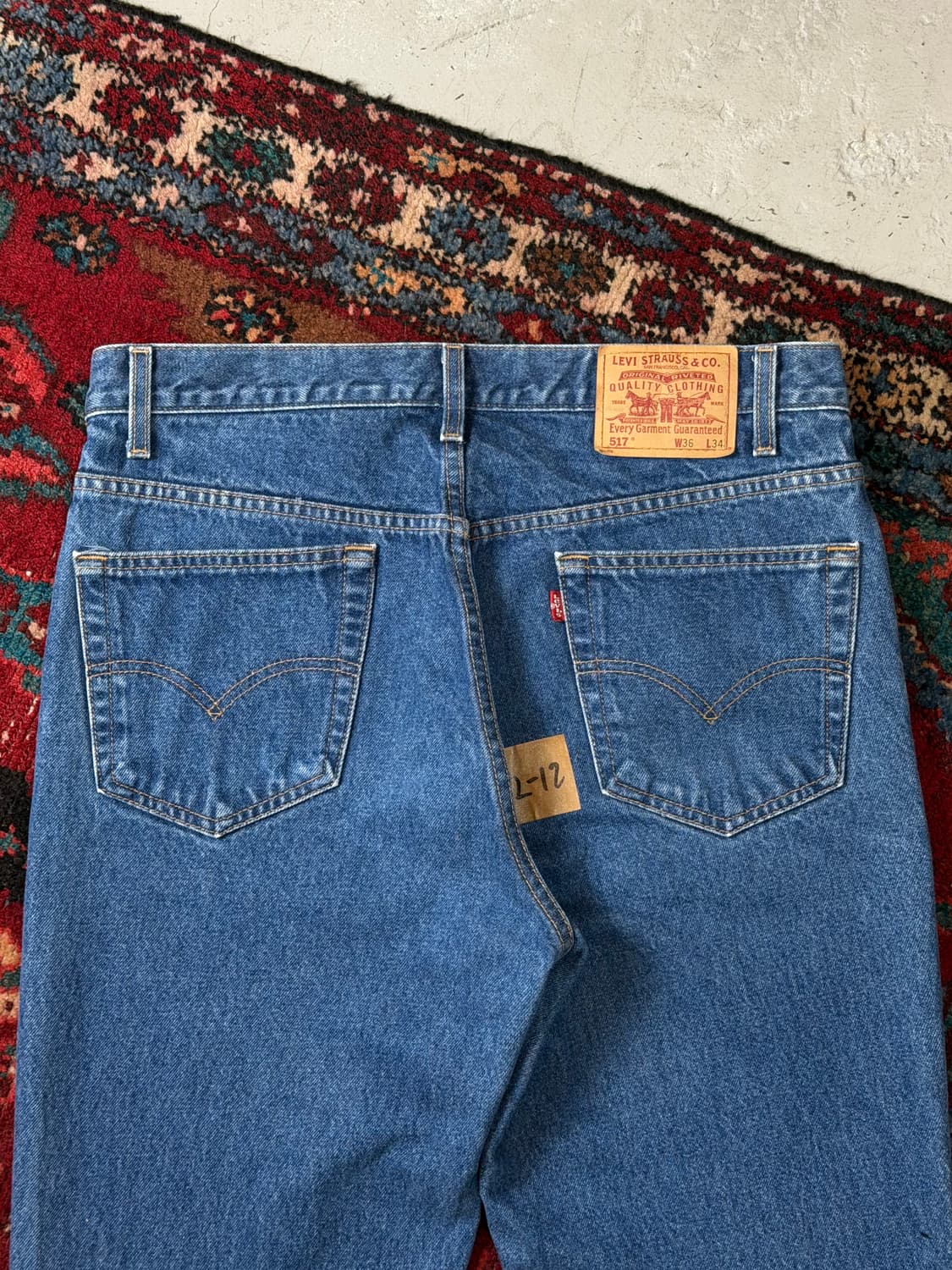 90’s 빈티지 리바이스 517 부츠컷 리바이스 청바지 상품이미지6