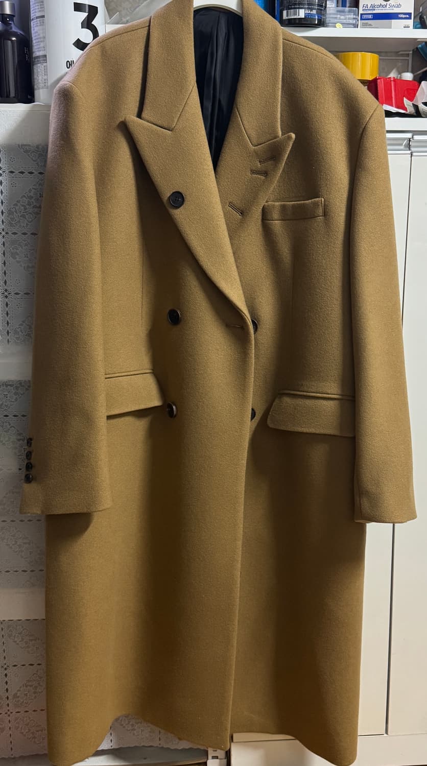 Stu 더블코트 카멜 22FW 상품이미지1
