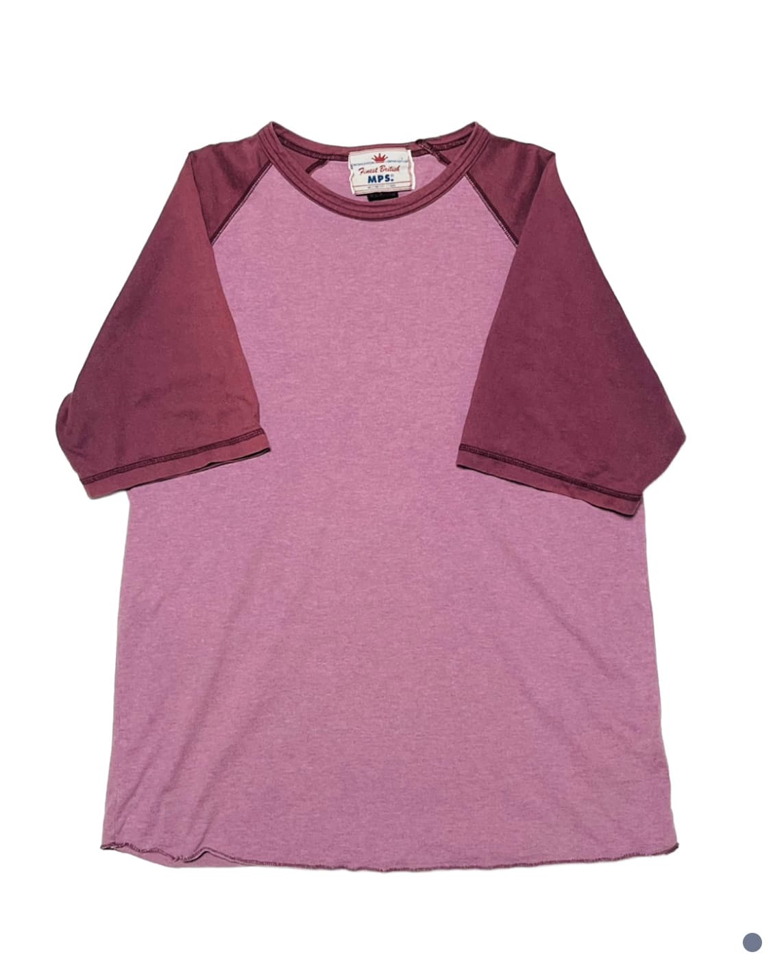 Purple overlock t shirt 상품이미지1