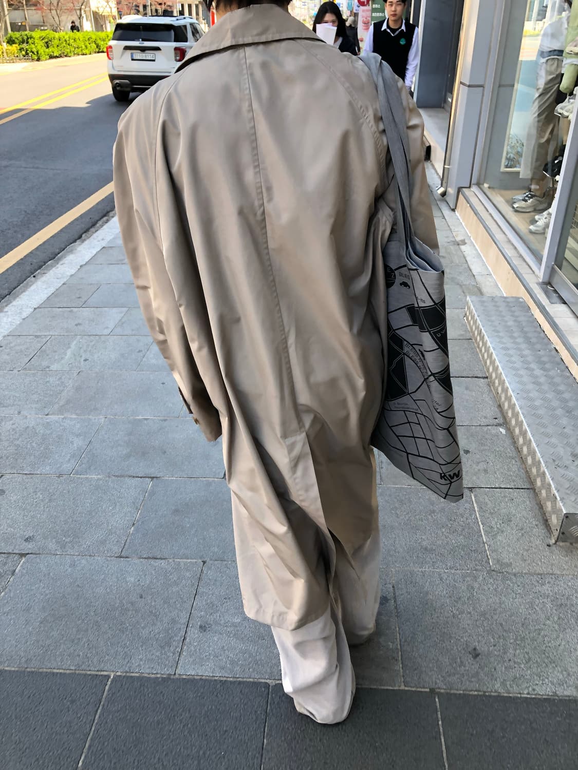 마르코 벤투리 하이넥 트렌치 코트 상품이미지1