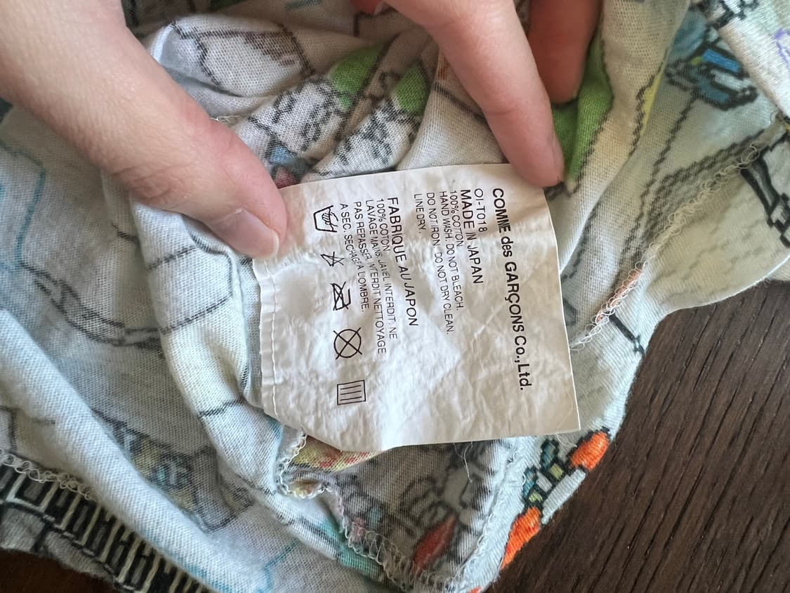 꼼데가르송 반팔티셔츠 상품이미지6