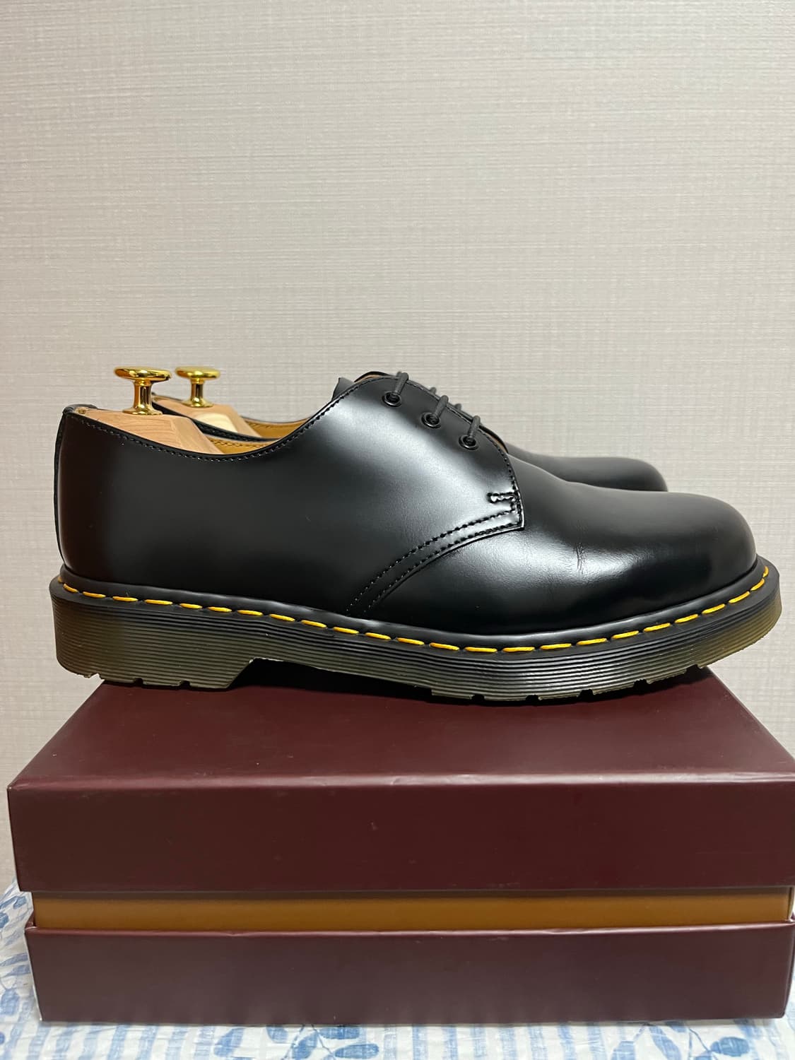 예약중) 닥터마틴 1461 스무스 블랙 42(270)사이즈 상품이미지4