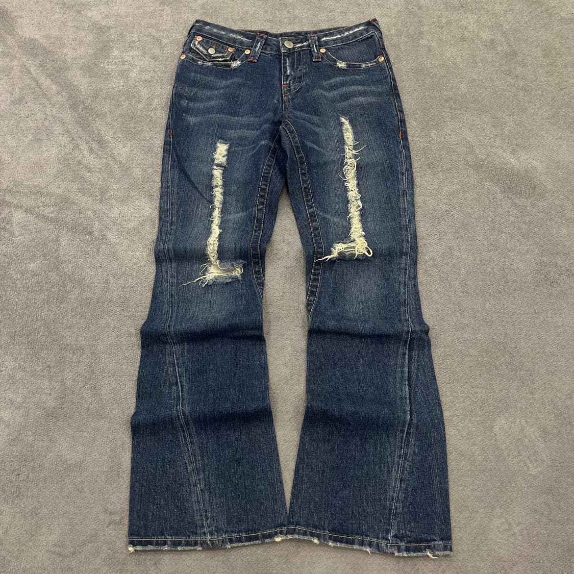 27 트루릴리젼 월드투어 디스 플레어 부츠컷 데님 상품이미지2