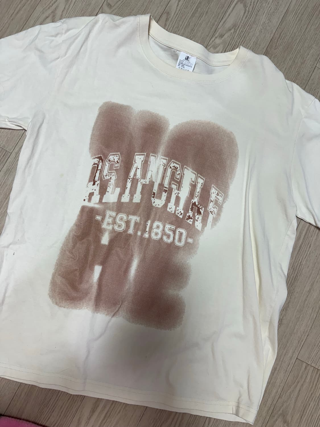 빈티지 워싱 y2k 반팔 상품이미지2