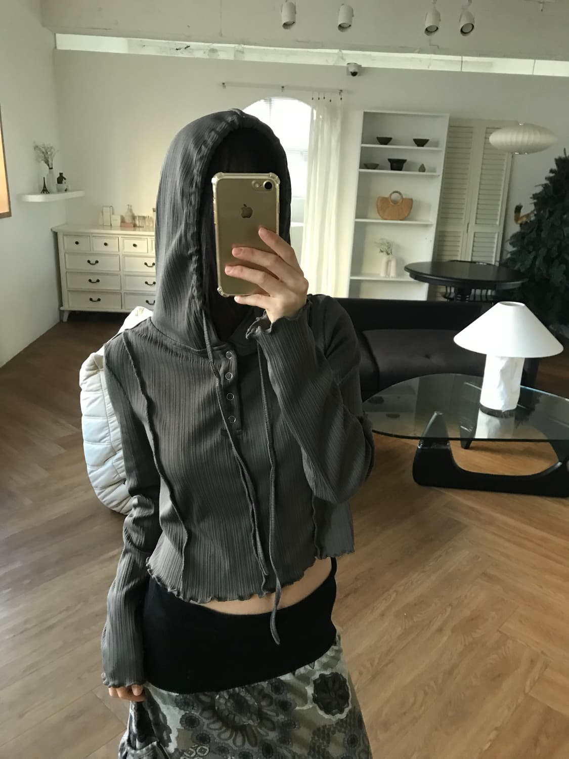 vintage hood lone sleeve 상품이미지1