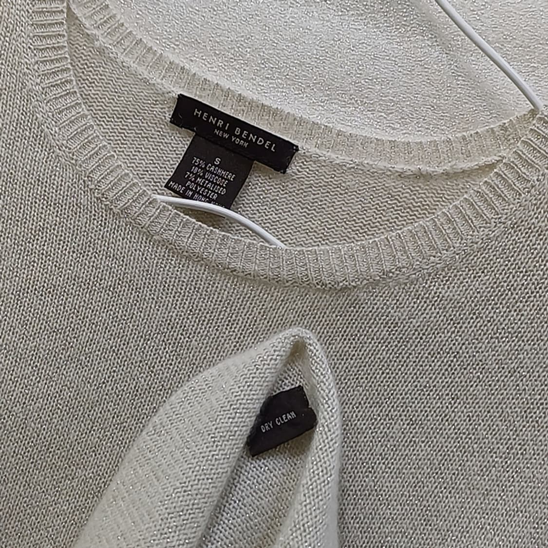 헨리벤델 캐시미어 라운드 니트 여성 XS ~ S 포근 사랑봉봉 상품이미지3