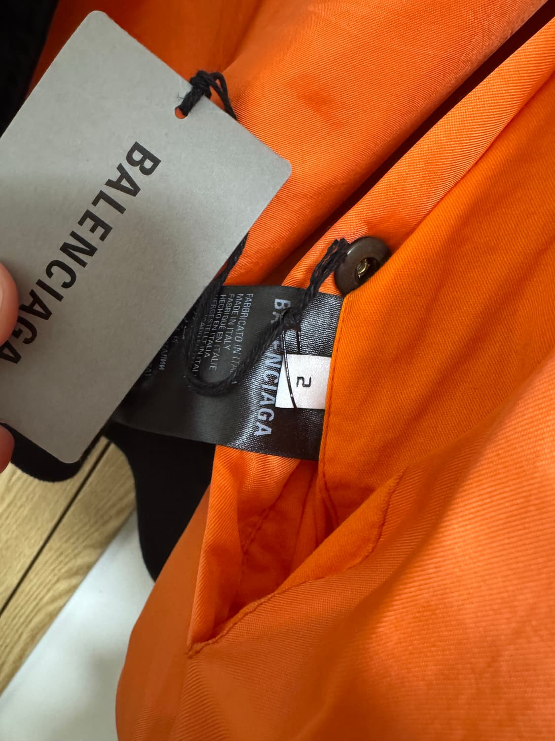 [2]발렌시아가 3B 봄버 블랙 상품이미지3