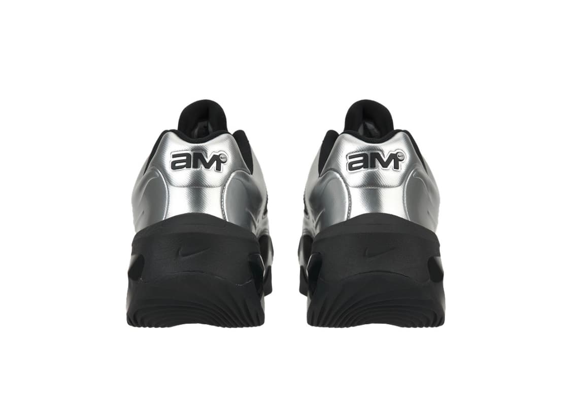 나이키 에어맥스 뮤즈 블랙 앤 메탈릭 실버 상품이미지3