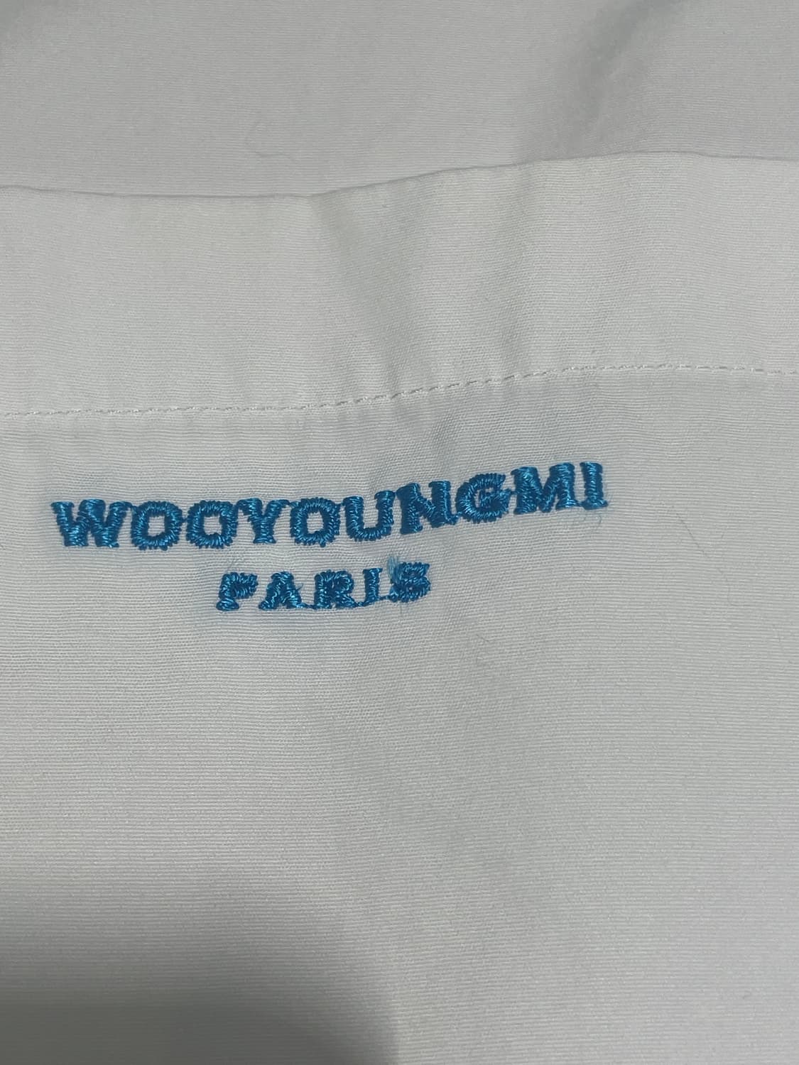 우영미 셔츠 화이트 상품이미지3