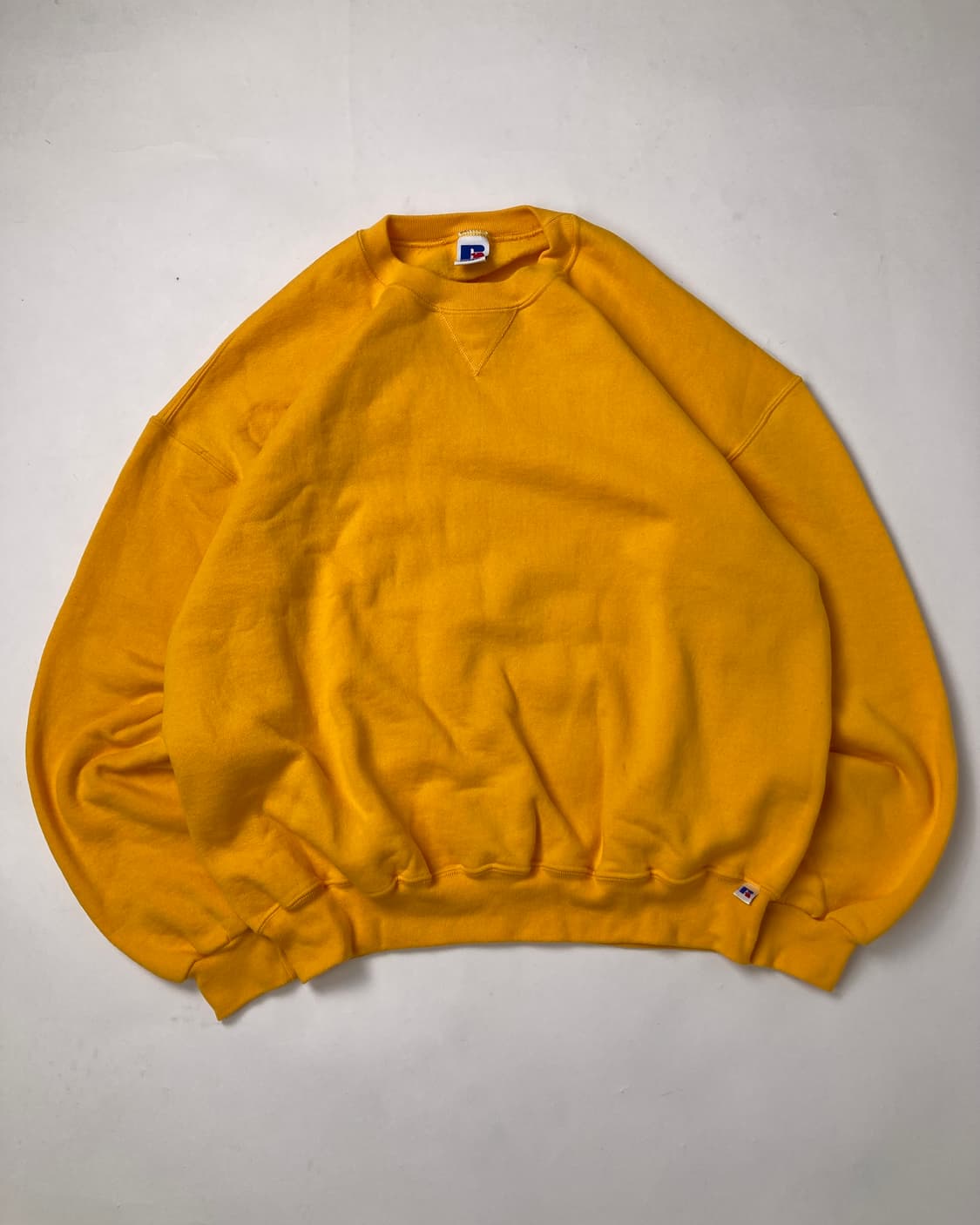 90s Russell Sweatshirt (yellow) 상품이미지1