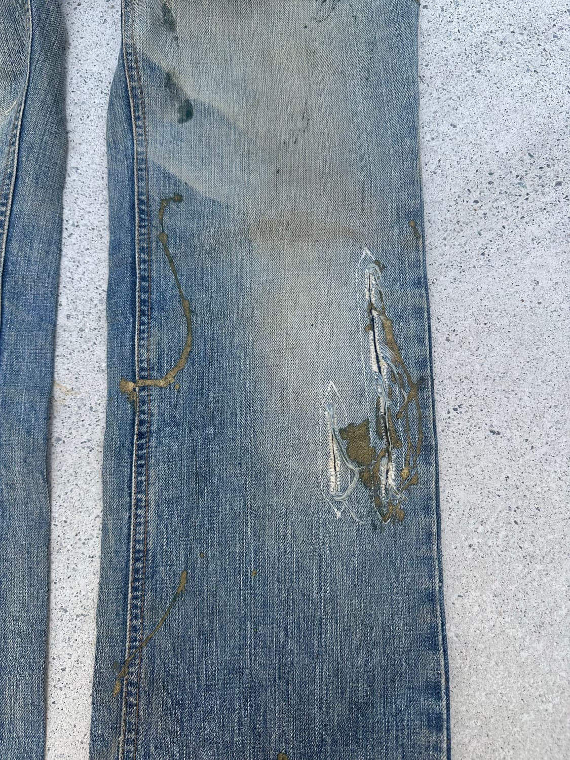 00’s Dolce & Gabbana painted denim 상품이미지5